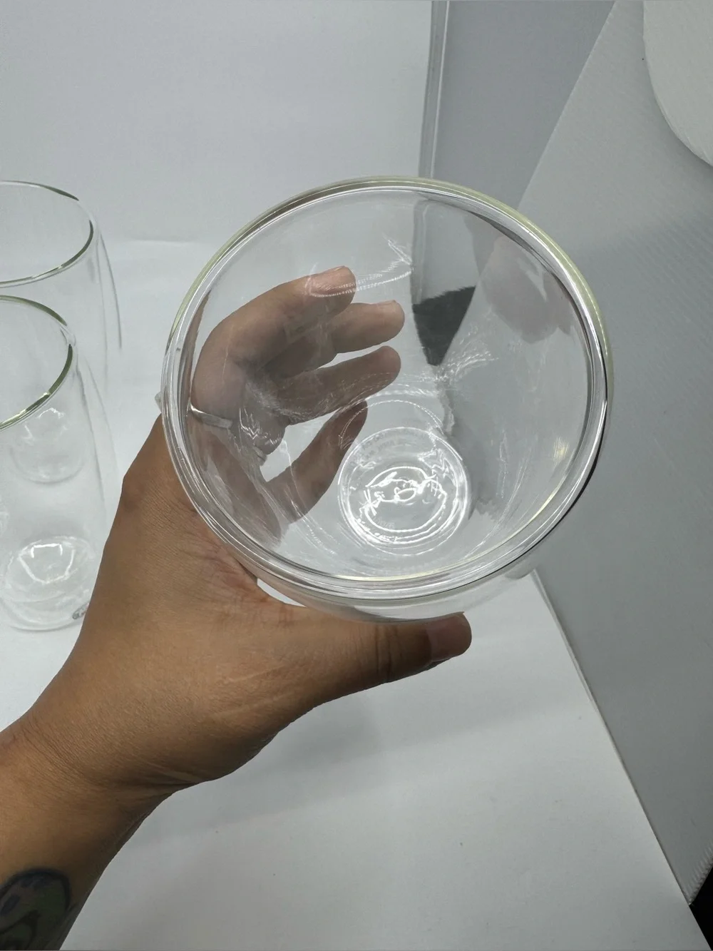 Bodum Pavina Double Wall Glass Tumblers 8 Pc